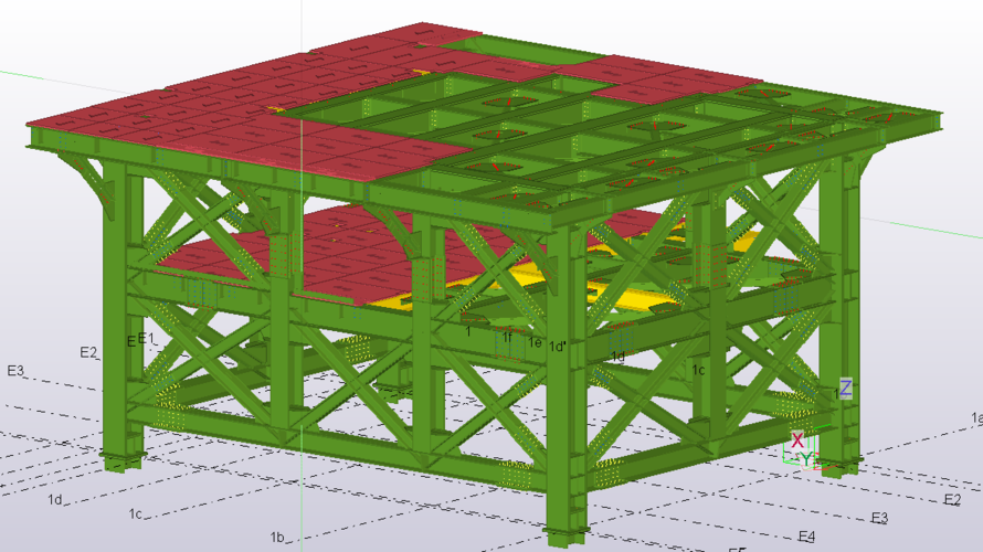 ESTRUCTURA SOPORTE CAJÓN DISTRIBUIDOR – ELABORACIÓN PLANOS DE DISEÑO Y MODELO CONECTADO.