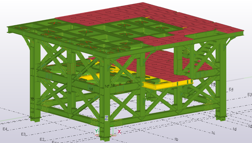 ESTRUCTURA SOPORTE CAJÓN DISTRIBUIDOR – ELABORACIÓN PLANOS DE DISEÑO Y MODELO CONECTADO.